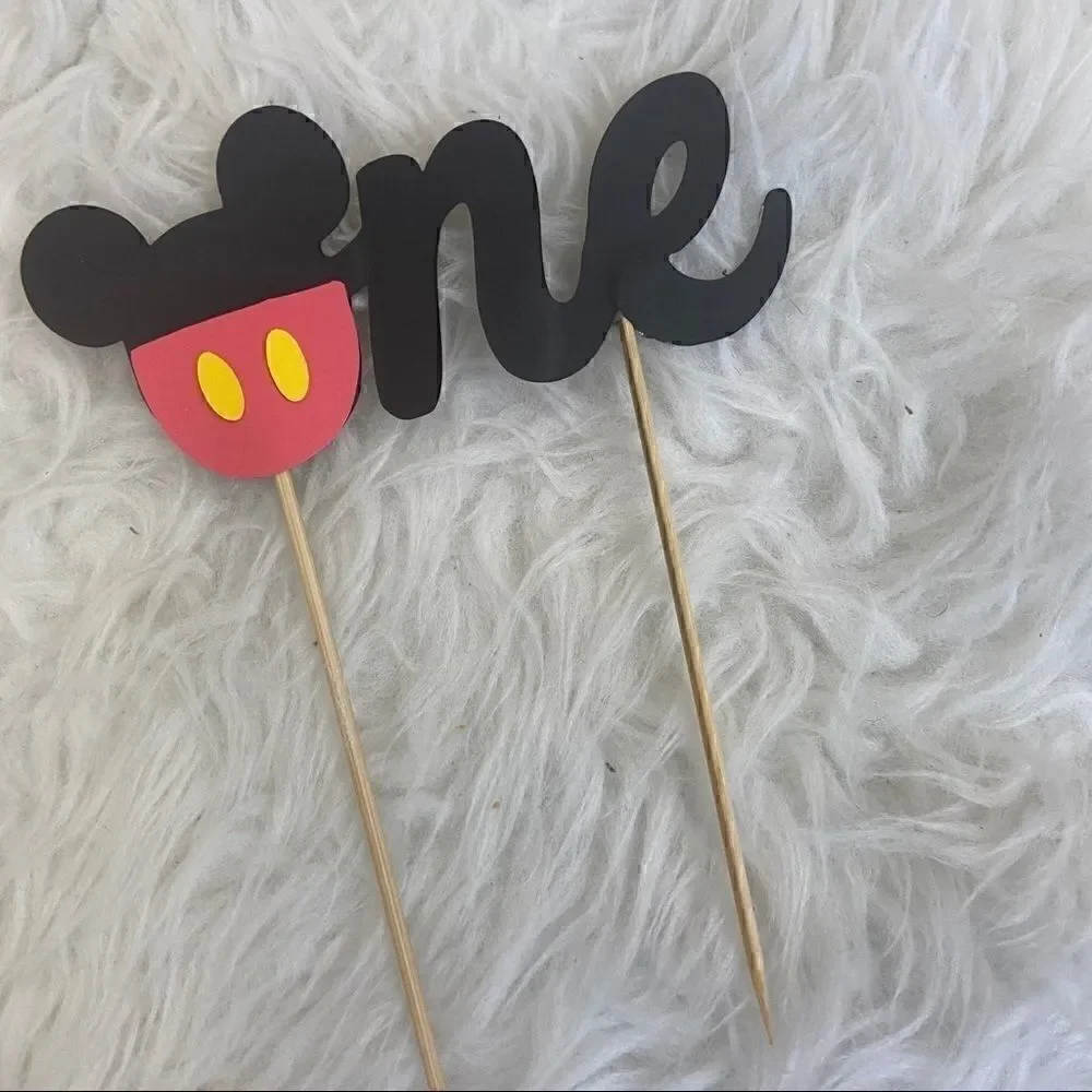 Mickey one cake topper first birthday party